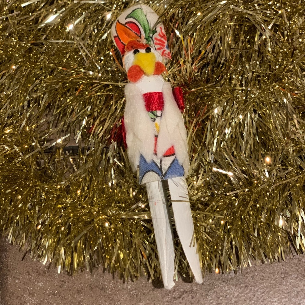 Handmade Chicken Ornament